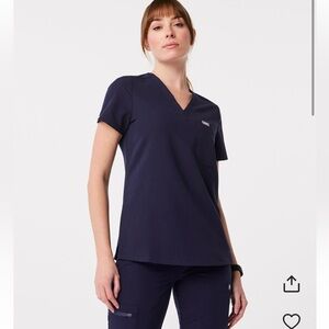 Figs Womens Set Navy XS